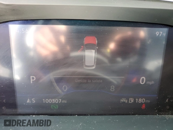 2022 Volkswagen Tiguan SE with VIN 3VV3B7AX4NM147469, listed as a Copart auction lot 59150175 with 100,307 mi miles and Salvage title. Bid and sale history available at DreamBid. Image 9.