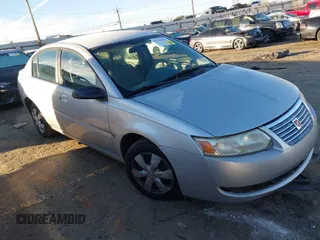 2005 Saturn ION with VIN 1G8AJ52F55Z143541, listed as a IAAI auction lot 41306652 with 233,840 mi miles. Bid and sale history available at carsss.com. Image 1.