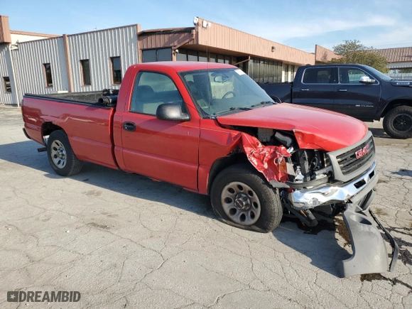 2005 GMC Sierra 1500 Work Truck with VIN 1GTEC14XX5Z108753, listed as a Copart auction lot 71216184 with 179,072 mi miles and Clean Title. Bid and sale history available at carsss.com. Image 4.