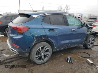 2021 Buick Encore GX Essence with VIN KL4MMFSL3MB126714, listed as a Copart auction lot 46867885 with 61,260 mi miles and Clean title. Bid and sale history available at DreamBid. Image 3.