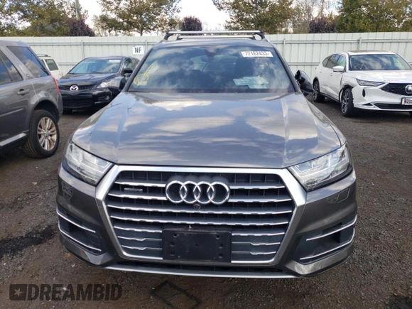 2019 Audi Q7 with VIN WA1LHBF72KD027499, listed as a Copart auction lot 72162433 with 13,244 mi miles and . Bid and sale history available at DreamBid. Image 5.