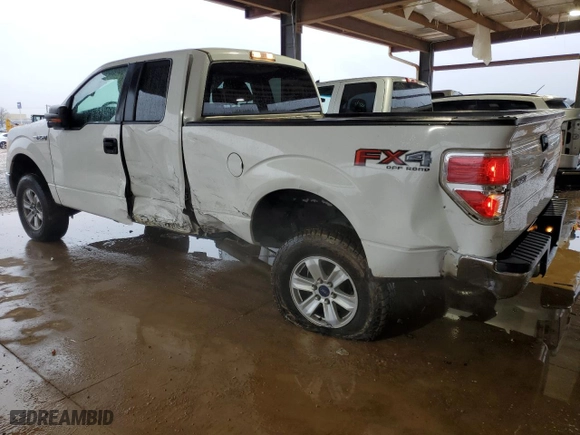 2009 Ford F-150 STX with VIN 1FTRX14879KB12191, listed as a Copart auction lot 86834684 with 209,401 mi miles and Salvage Title. Bid and sale history available at carsss.com. Image 2.