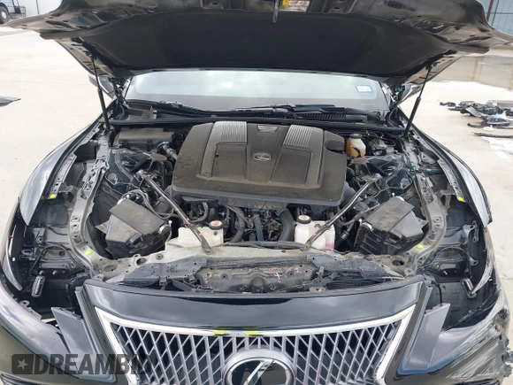 2020 Lexus LS 500 with VIN JTHD51FF1L5011017, listed as a IAAI auction lot 42061399 with 31,341 mi miles and . Bid and sale history available at DreamBid. Image 10.