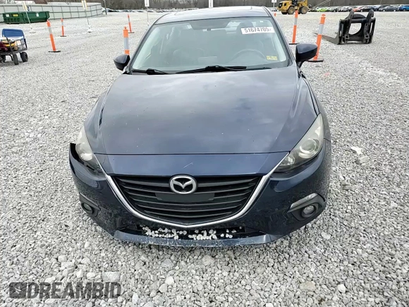 2015 Mazda 3 i Grand Touring with VIN JM1BM1W79F1241162, listed as a Copart auction lot 51674705 with 92,098 mi miles and Salvage Title. Bid and sale history available at DreamBid. Image 10.