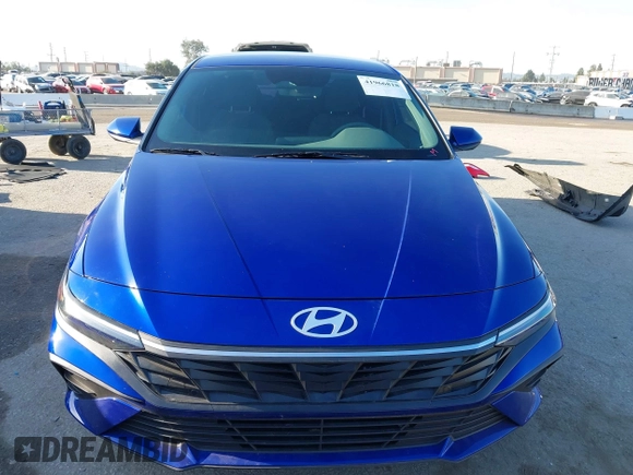 2024 Hyundai Elantra SEL with VIN KMHLM4DGXRU708435, listed as a IAAI auction lot 41966818 with 10,246 mi miles and . Bid and sale history available at DreamBid. Image 13.