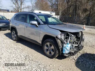 2022 Toyota RAV4 Hybrid XLE with VIN 4T3RWRFV9NU076543, listed as a Copart auction lot 50196835 with 42,506 mi miles and Salvage Title. Bid and sale history available at carsss.com. Image 4.