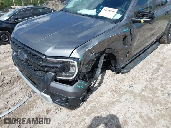 2024 Ford Ranger XLT with VIN 1FTER4HH8RLE43554, listed as a IAAI auction lot 41638799 with 1,623 mi miles. Bid and sale history available at carsss.com. Image 17.