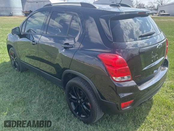 2021 Chevrolet Trax LT with VIN KL7CJPSM2MB367489, listed as a Copart auction lot 53135905 with 44,918 mi miles and Clean Title. Bid and sale history available at carsss.com. Image 3.