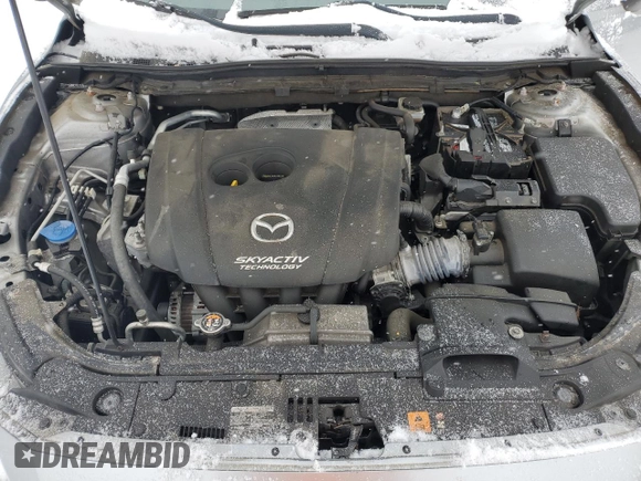 2015 Mazda 3 i SV with VIN JM1BM1T75F1247402, listed as a Copart auction lot 86841394 with 30,452 mi miles and Salvage Title. Bid and sale history available at DreamBid. Image 12.