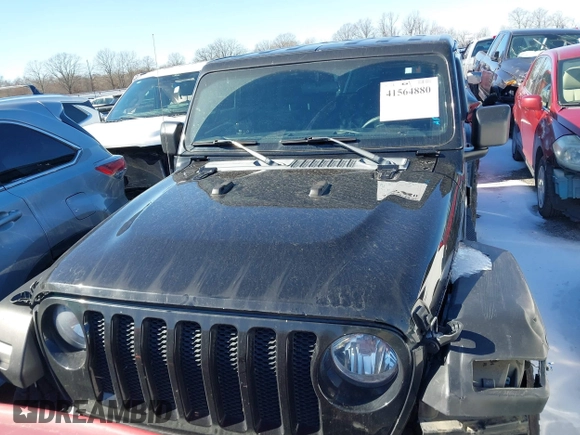2018 Jeep Wrangler Unlimited Sport z VIN 1C4HJXDN9JW231587, wystawiony jako IAAI lot #41564880 z przebiegiem 129 003 mil mil oraz . Historia ofert i sprzedaży dostępna na DreamBid. Obrazek 12.