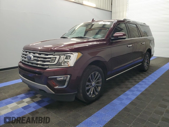 2020 Ford Expedition Max Limited z VIN 1FMJK2AT7LEA49332, wystawiony jako Copart lot #77461933 z przebiegiem 75 780 mil mil oraz Czysty tytuł • Clean title. Historia ofert i sprzedaży dostępna na DreamBid. Obrazek 1.