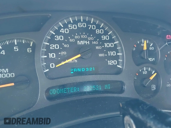 2003 Chevrolet Tahoe LS with VIN 1GNEC13T53R131019, listed as a IAAI auction lot 39673270 with 222,521 mi miles. Bid and sale history available at carsss.com. Image 15.