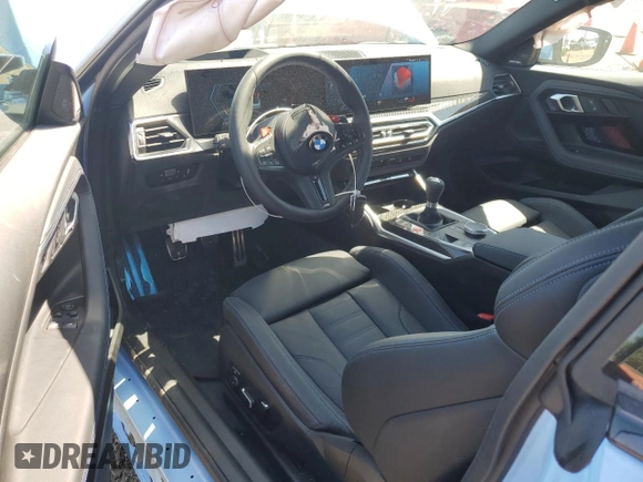 2024 BMW M2 with VIN 3MF13DM08R8E56146, listed as a Copart auction lot 66716824 with 782 mi miles and Salvage Title. Bid and sale history available at carsss.com. Image 8.
