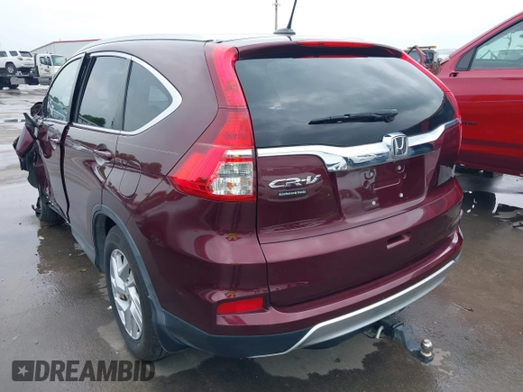 2015 Honda CR-V EX-L with VIN 2HKRM3H77FH519752, listed as a IAAI auction lot 41936342 with 73,378 mi miles. Bid and sale history available at carsss.com. Image 3.