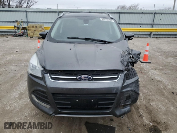 2016 Ford Escape Titanium with VIN 1FMCU9J93GUA62090, listed as a Copart auction lot 47458655 with Not Provided miles and Salvage Title. Bid and sale history available at DreamBid. Image 5.