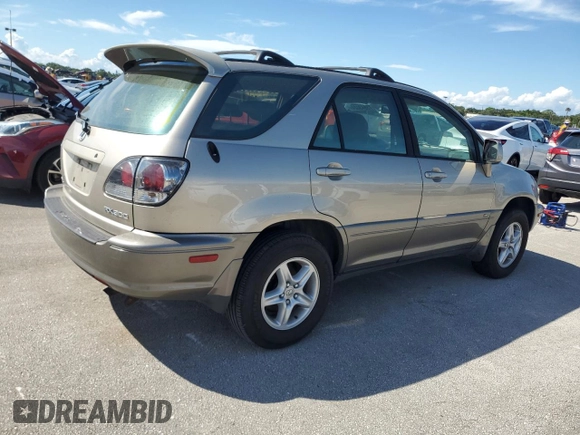 2002 Lexus RX 300 with VIN JTJHF10U620287418, listed as a Copart auction lot 73843024 with 111,588 mi miles and Salvage Title. Bid and sale history available at carsss.com. Image 3.