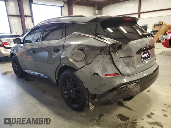2023 Nissan Murano SV z VIN 5N1AZ2BS6PC131961, wystawiony jako Copart lot #84822304 z przebiegiem 16 813 mil mil oraz Szkoda całkowita • Salvage title. Historia ofert i sprzedaży dostępna na DreamBid. Obrazek 2.