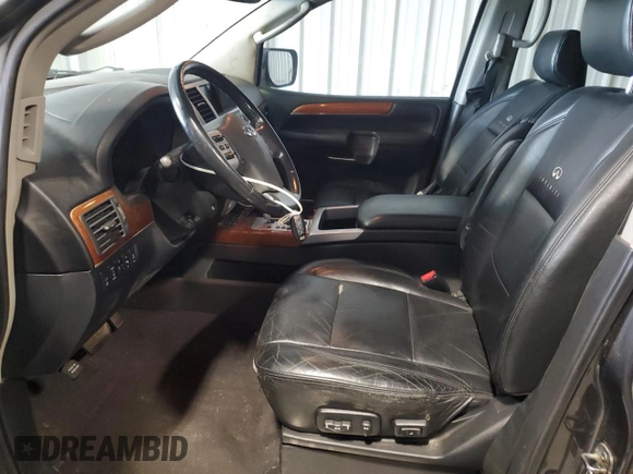 2008 Infiniti QX56 z VIN 5N3AA08D98N909588, wystawiony jako Copart lot #54063755 z przebiegiem 150 723 mil mil oraz Czysty tytuł • Clean title. Historia ofert i sprzedaży dostępna na DreamBid. Obrazek 7.
