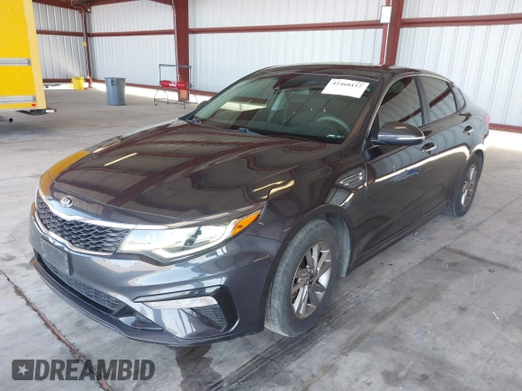 2019 Kia Optima LX with VIN 5XXGT4L31KG324949, listed as a IAAI auction lot 42468112 with 153,404 mi miles and . Bid and sale history available at DreamBid. Image 18.