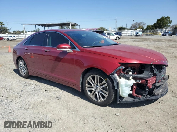 2014 Lincoln MKZ with VIN 3LN6L2GK4ER828009, listed as a Copart auction lot 49813955 with 117,934 mi miles and Salvage Title. Bid and sale history available at carsss.com. Image 4.