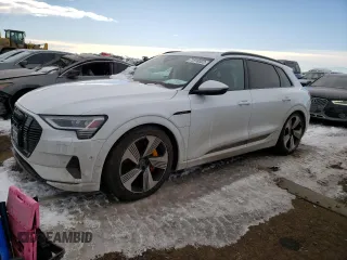 2022 Audi e-tron Premium Plus with VIN WA1LAAGEXNB013894, listed as a Copart auction lot 71918322 with 0 mi miles. Bid and sale history available at carsss.com. Image 1.