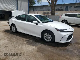 2025 Toyota Camry LE z VIN 4T1DAACKXSU031264, wystawiony jako Copart lot #57031815 z przebiegiem 19 427 mil mil oraz Nie do naprawy • Non repairable. Historia ofert i sprzedaży dostępna na DreamBid. Obrazek 4.