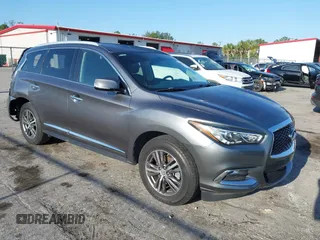 2017 Infiniti QX60 with VIN 5N1DL0MN0HC518047, listed as a IAAI auction lot 42064816 with 79,881 mi miles. Bid and sale history available at carsss.com. Image 1.