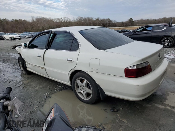 2002 Acura TL w/Navigation with VIN 19UUA56752A026737, listed as a Copart auction lot 88704285 with 0 mi miles and Salvage Title. Bid and sale history available at carsss.com. Image 2.