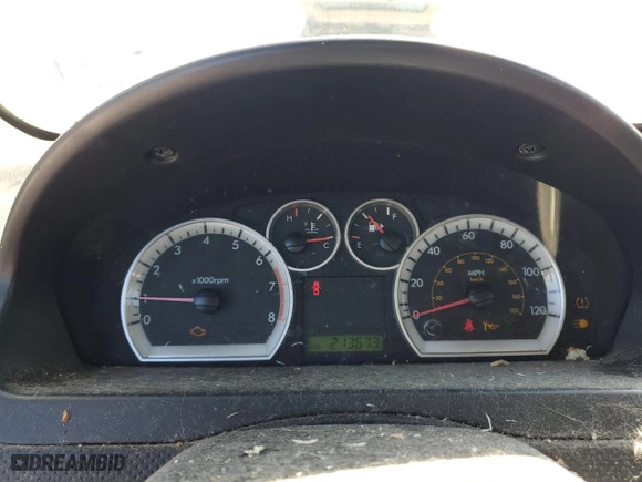 2010 Chevrolet Aveo LT w/1LT with VIN KL1TD5DE2AB126832, listed as a Copart auction lot 52104765 with 213,673 mi miles and Salvage Title. Bid and sale history available at carsss.com. Image 9.