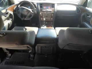 2017 Nissan Armada SL with VIN JN8AY2ND4H9004827, listed as a Copart auction lot 50012605 with 208,478 mi miles and Clean Title. Bid and sale history available at carsss.com. Image 8.