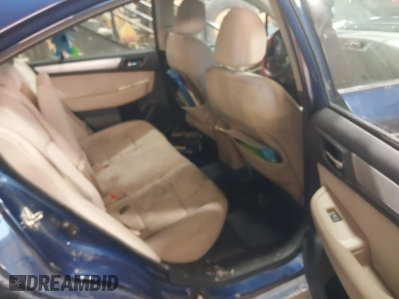 2015 Subaru Legacy 2.5i Premium with VIN 4S3BNAC69F3041623, listed as a IAAI auction lot 41190922 with 161,484 mi miles. Bid and sale history available at carsss.com. Image 8.