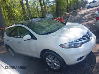 2014 Nissan Murano SL with VIN JN8AZ1MUXEW413162, listed as a IAAI auction lot 42036782 with 87,780 mi miles and . Bid and sale history available at carsss.com. Image 13.