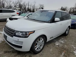 2017 Land Rover Range Rover with VIN SALGR2FV0HA358281, listed as a Copart auction lot 41411775 with 109,357 mi miles and Clean title. Bid and sale history available at DreamBid. Image 1.