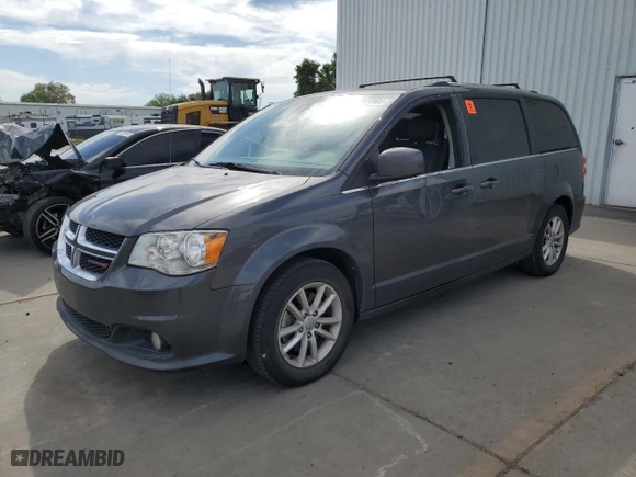 2018 Dodge Grand Caravan SXT with VIN 2C4RDGCG1JR298272, listed as a Copart auction lot 52024905 with 123,945 mi miles and Salvage Title. Bid and sale history available at carsss.com. Image 1.