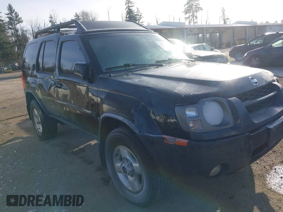 2004 Nissan Xterra XE with VIN 5N1ED28Y74C602510, listed as a IAAI auction lot 41353881 with 247,695 mi miles and . Bid and sale history available at carsss.com. Image 1.