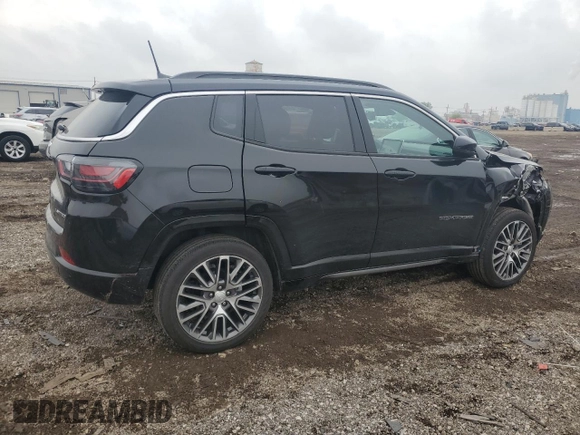 2024 Jeep Compass Limited z VIN 3C4NJDCN7RT590750, wystawiony jako Copart lot #58497675 z przebiegiem 12 171 mil mil oraz Szkoda całkowita • Salvage title. Historia ofert i sprzedaży dostępna na DreamBid. Obrazek 3.