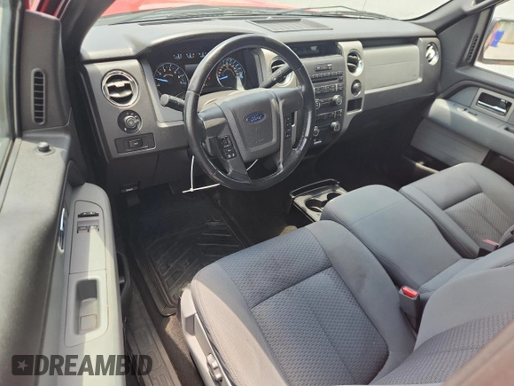 2011 Ford F-150 XL with VIN 1FTMF1CM4BFC43587, listed as a Copart auction lot 63575815 with 110,717 mi miles and Clean title. Bid and sale history available at DreamBid. Image 8.