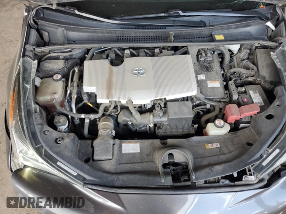 2017 Toyota Prius Two with VIN JTDKARFU9H3049566, listed as a Copart auction lot 60554675 with 129,231 mi miles and Salvage title. Bid and sale history available at DreamBid. Image 11.
