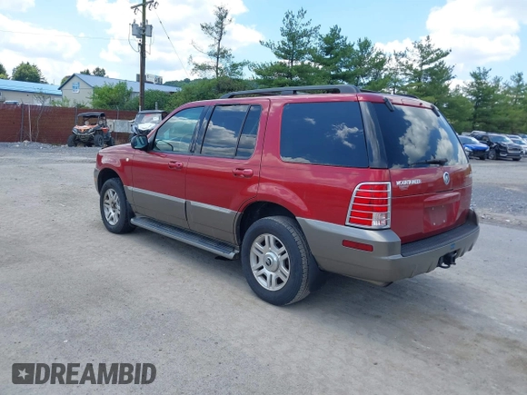 2004 Mercury Mountaineer Convenience с VIN 4M2ZU86K24UJ00614, выставлен на аукционе IAAI как лот 42576835 с пробегом 162 507 миль миль и . История ставок и продаж доступна на DreamBid. Изображение 3.