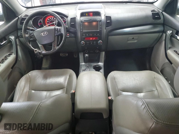 2011 Kia Sorento SX with VIN 5XYKW4A21BG093414, listed as a Copart auction lot 50169625 with 166,855 mi miles and Salvage Title. Bid and sale history available at carsss.com. Image 8.