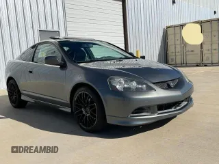 2006 Acura RSX Type-S Leather with VIN JH4DC53096S017831, listed as a Copart auction lot 43852305 with 119,540 mi miles and Clean Title. Bid and sale history available at carsss.com. Image 1.