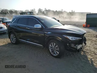 2021 Infiniti QX50 SENSORY with VIN 3PCAJ5CB3MF118112, listed as a Copart auction lot 69484394 with 37,548 mi miles and Salvage Title. Bid and sale history available at carsss.com. Image 4.