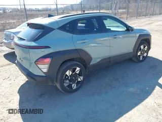 2024 Hyundai Kona SEL with VIN KM8HBCAB2RU118129, listed as a IAAI auction lot 41751534 with 7,468 mi miles. Bid and sale history available at carsss.com. Image 4.