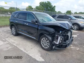 2025 Hyundai Palisade SEL z VIN KM8R24GE3SU858077, wystawiony jako IAAI lot #42497352 z przebiegiem 13 343 mil mil oraz . Historia ofert i sprzedaży dostępna na DreamBid. Obrazek 1.