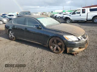 2008 Lexus GS 350 with VIN JTHBE96S280032756, listed as a Copart auction lot 43756355 with 170,707 mi miles and Salvage Title. Bid and sale history available at carsss.com. Image 4.