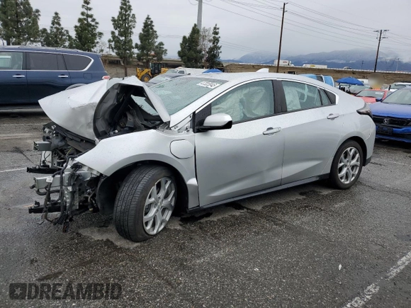 2016 Chevrolet Volt Premier with VIN 1G1RD6S54GU134416, listed as a Copart auction lot 47323945 with 0 mi miles and Salvage Title. Bid and sale history available at carsss.com. Image 1.