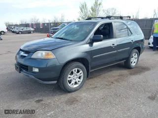 2005 Acura MDX Touring with VIN 2HNYD186X5H513873, listed as a IAAI auction lot 41970508 with 210,222 mi miles. Bid and sale history available at carsss.com. Image 2.