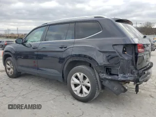 2019 Volkswagen Atlas S with VIN 1V2GR2CA6KC543907, listed as a Copart auction lot 49256425 with 81,240 mi miles and Salvage title. Bid and sale history available at DreamBid. Image 2.