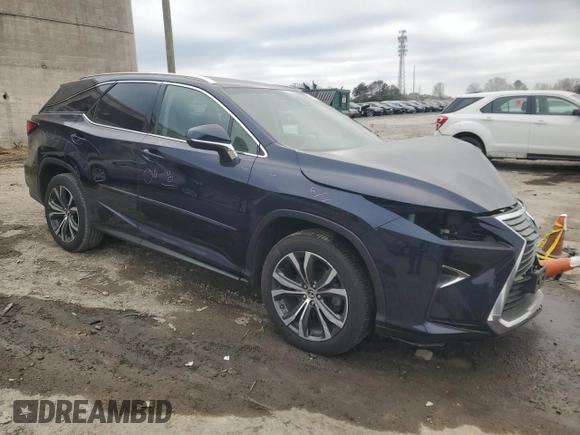 2019 Lexus RX with VIN JTJDZKCA8K2016815, listed as a Copart auction lot 48516635 with 46,513 mi miles and Salvage Title. Bid and sale history available at carsss.com. Image 4.