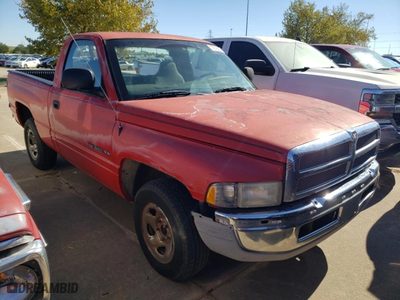 2000 Dodge Ram 1500 Work Special with VIN 1B7HC16X7YS564782, listed as a Copart auction lot 77219934 with 0 mi miles and Salvage Title. Bid and sale history available at carsss.com. Image 4.